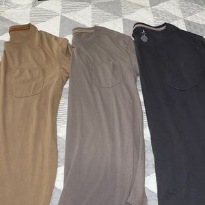 BUNDLE 3 Mens Long Tees